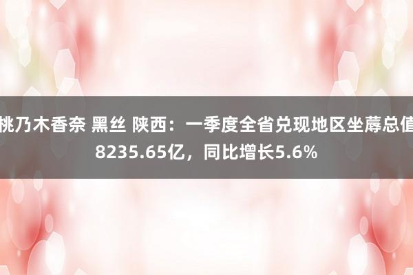 桃乃木香奈 黑丝 陕西：一季度全省兑现地区坐蓐总值8235.65亿，同比增长5.6%